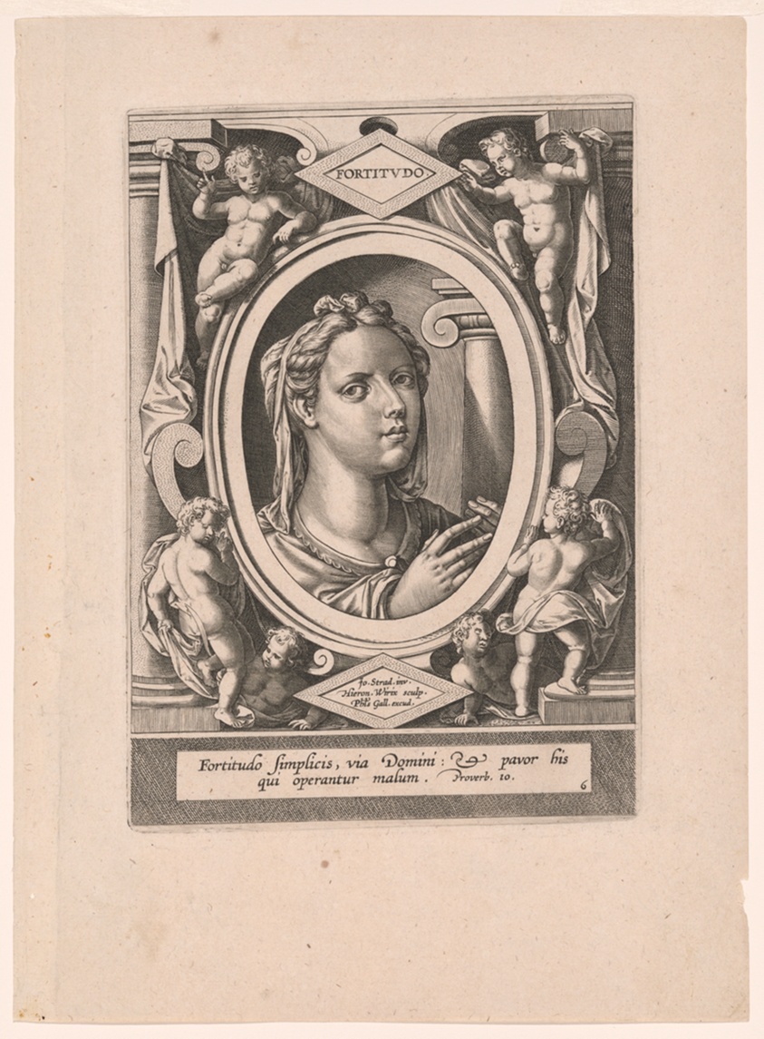 Fortitudo, plate 6 from The Seven Virtues