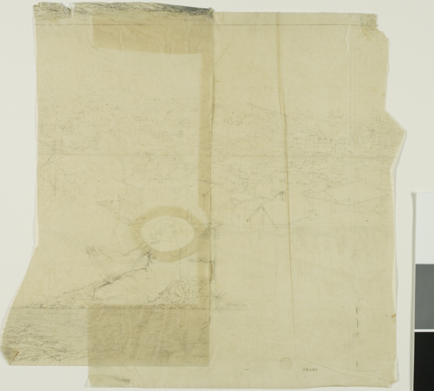 Study for San Francisco, center left section