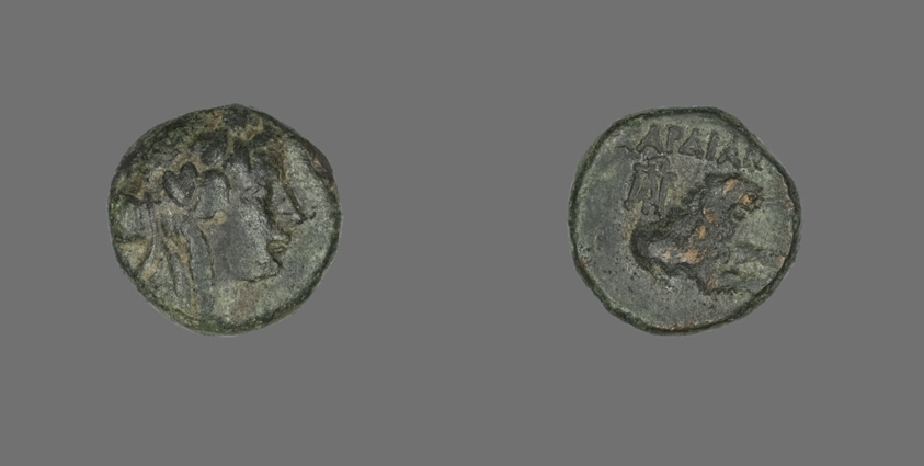 Coin Depicting the God Dionysos