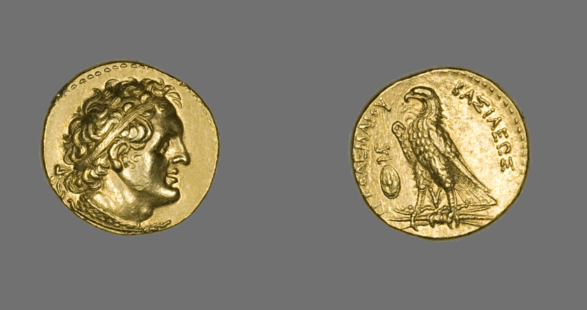 Pentadrachm (Coin) Portraying King Ptolemy I Soter