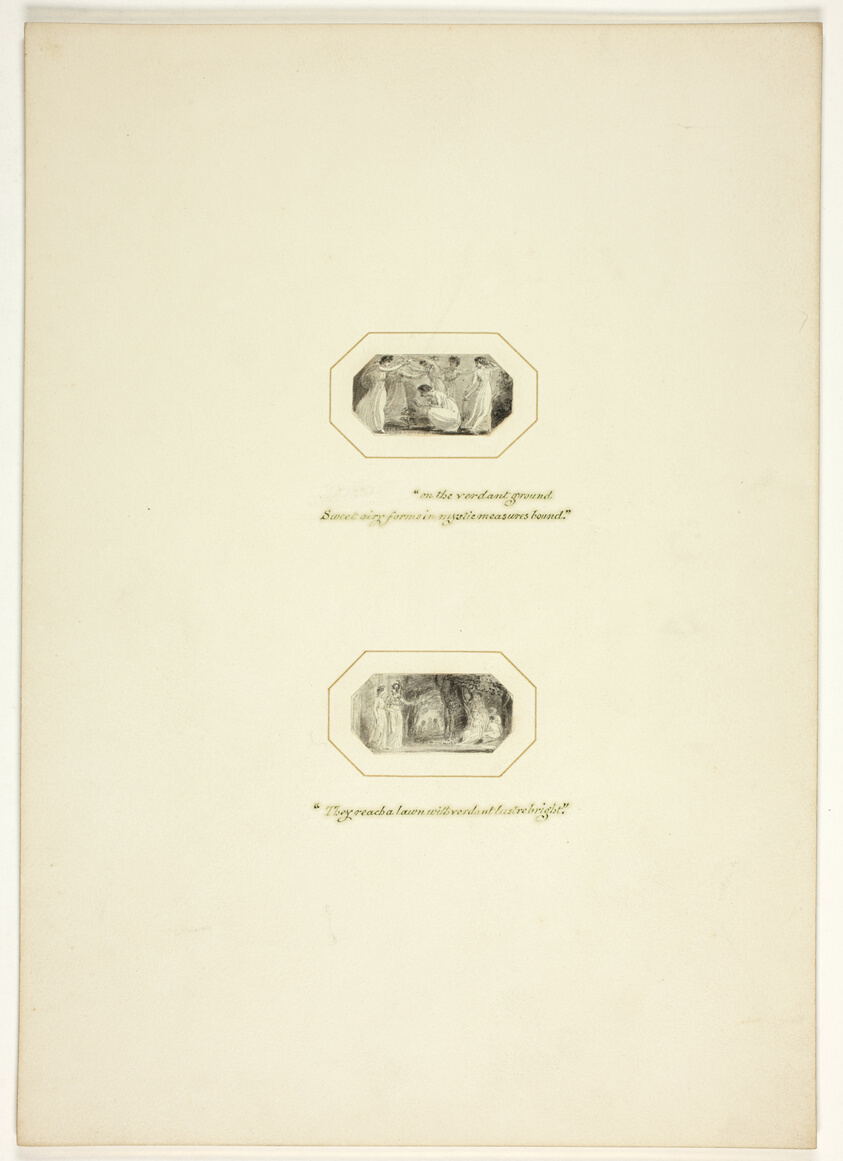 Study for a plate from The Task