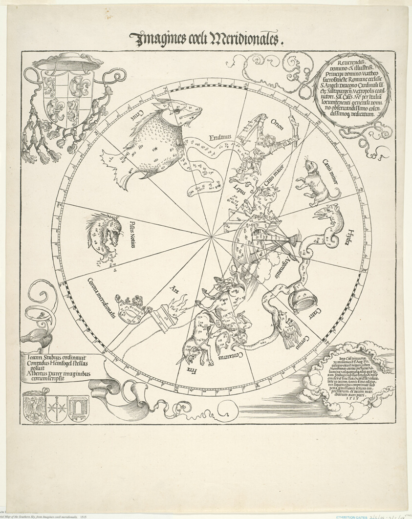 Celestial Map of the Southern Sky (Imagines coeli meridionales)