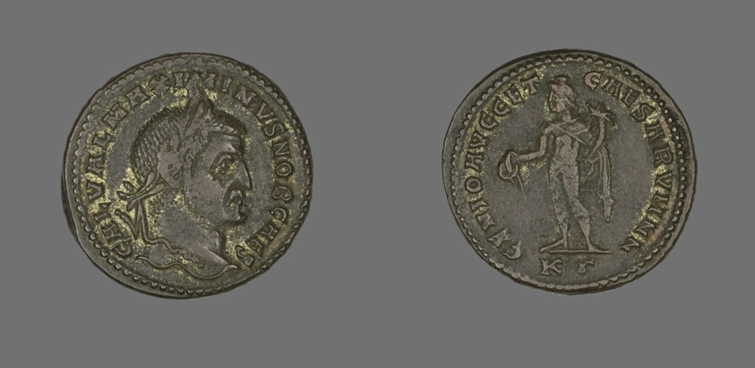 Coin Portraying Emperor Maximinus