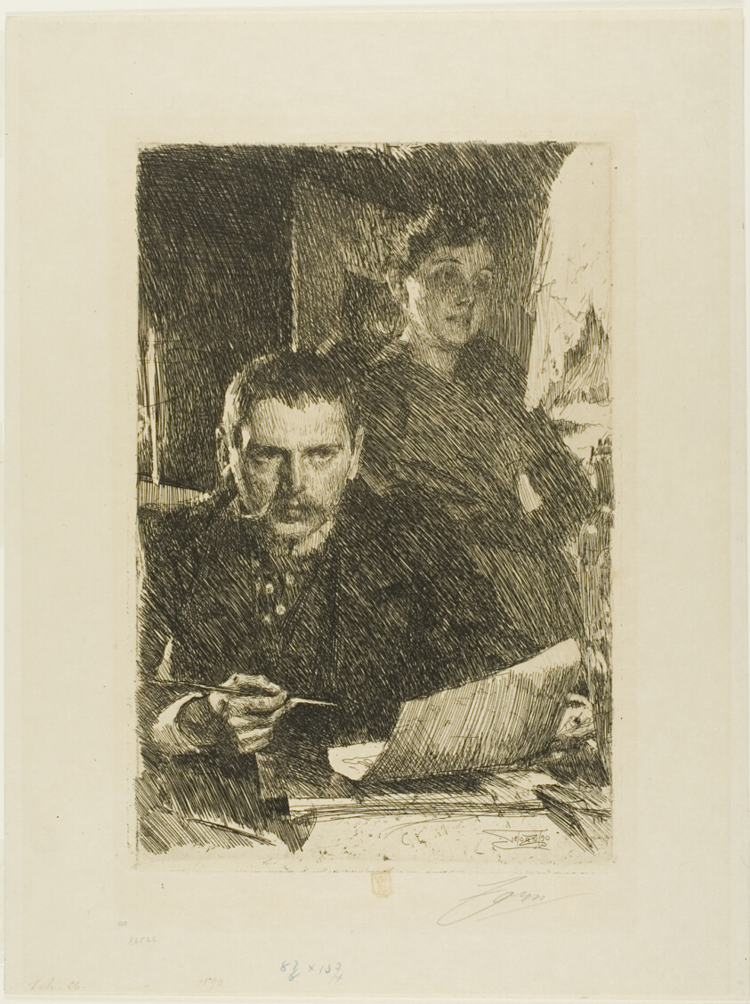 Zorn and His Wife