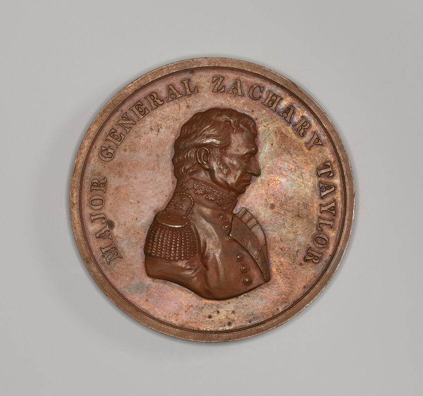 Medal commemorating Major General Zachary Taylor