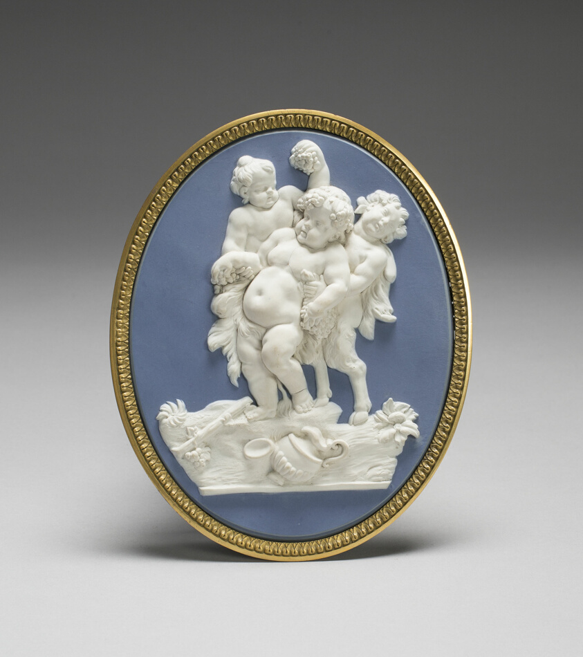 Bacchus and Two Fawns