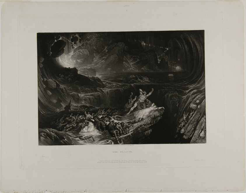 The Deluge, from Illustrations of the Bible