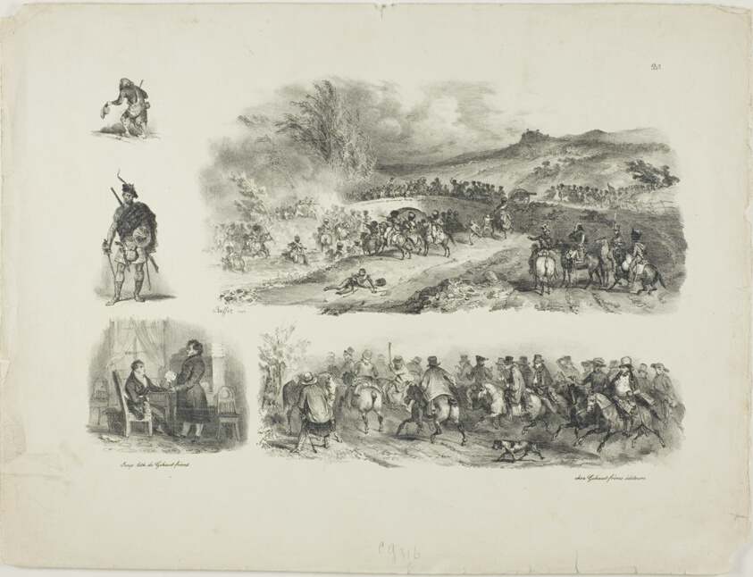 Sheet of Sketches