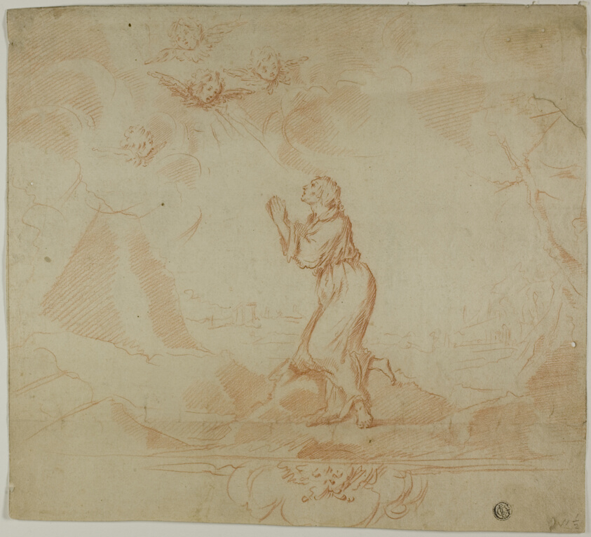 Woman in Ecstasy, and Putti