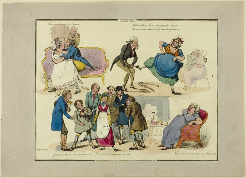 Plate from Illustrations to Popular Songs