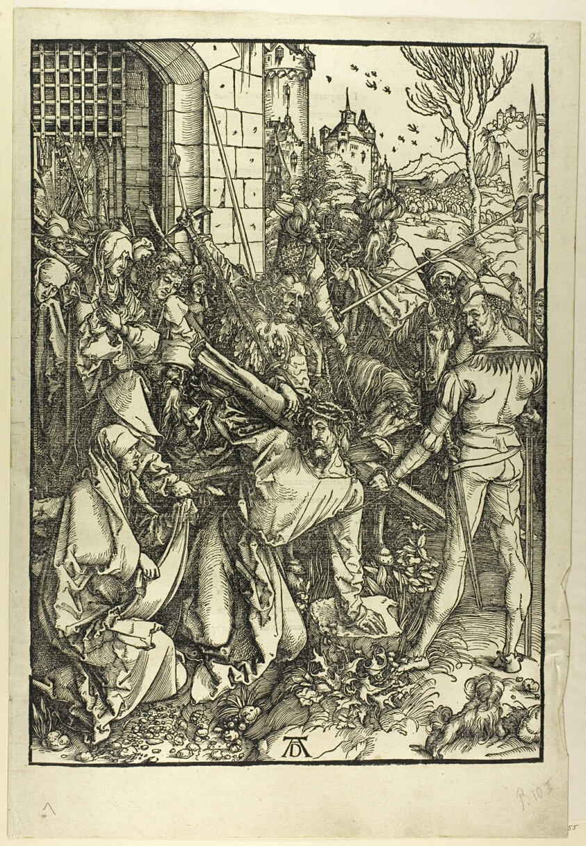 The Bearing of the Cross, from The Large Passion