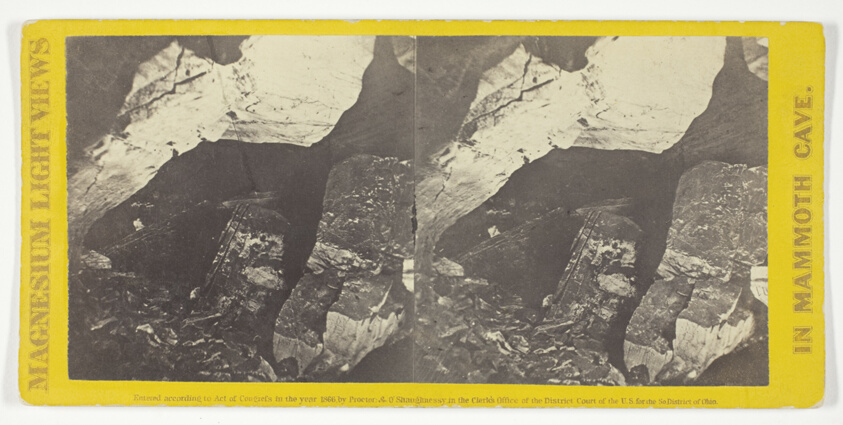 Entrance to "Rocky Hall", No. 14 from the series "Mammoth Cave Views"
