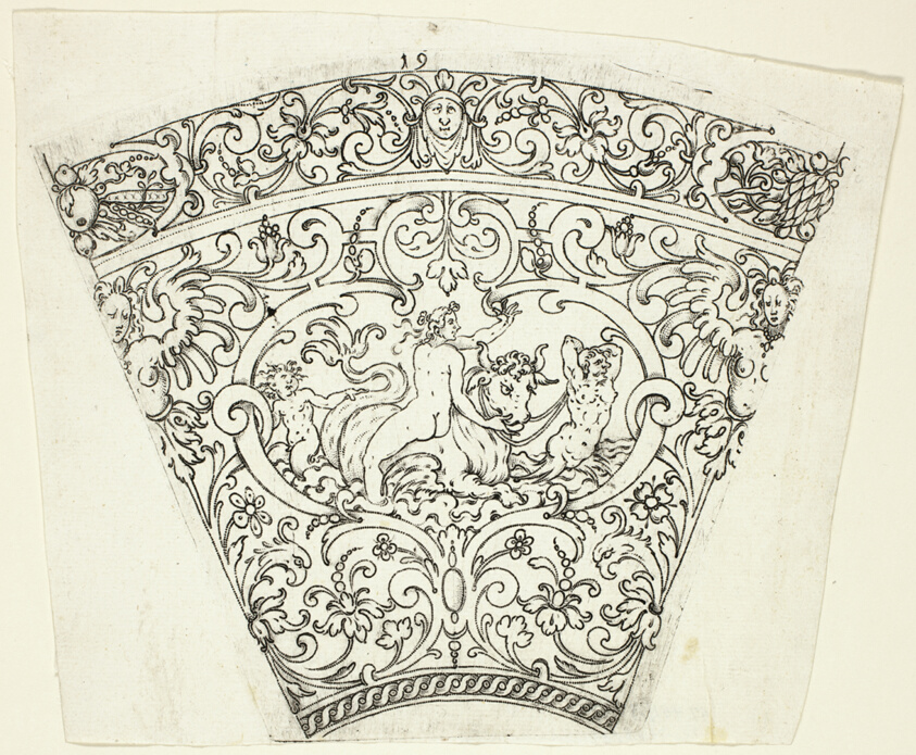 Plate 19, from twenty ornamental designs for goblets and beakers