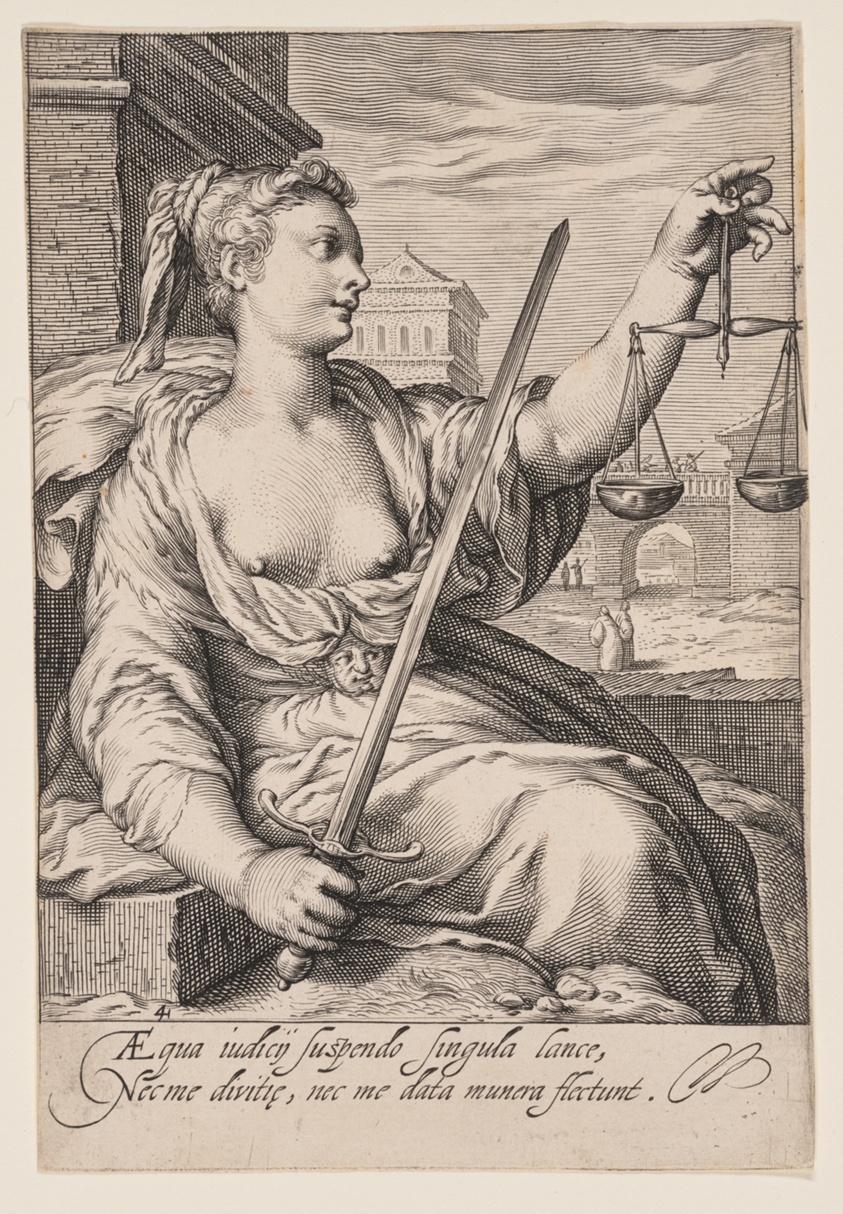 Justice, from The Seven Virtues