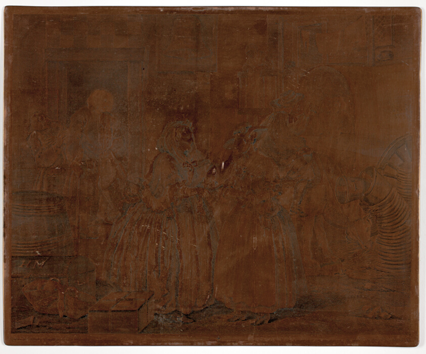 Plate one, from A Harlot's Progress