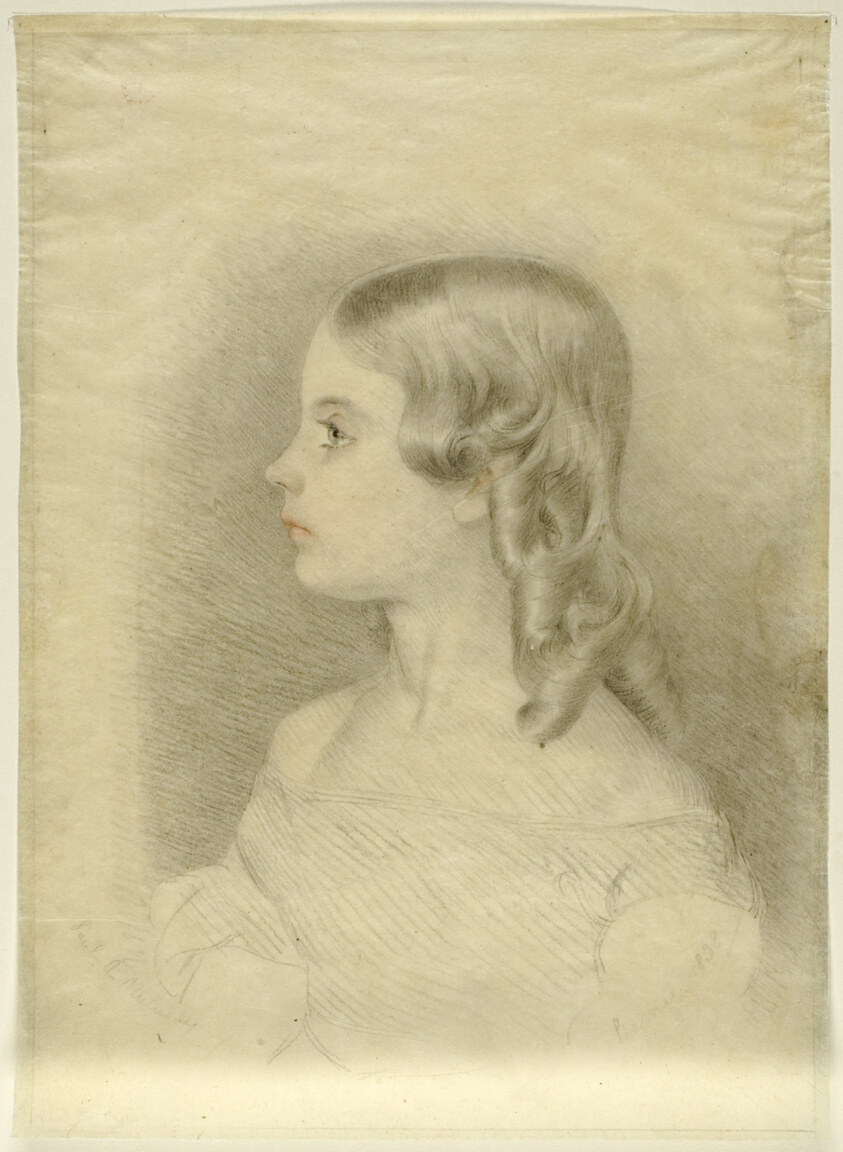 Profile Portrait of a Girl