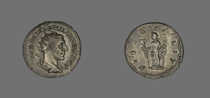 Denarius (Coin) Portraying King Philip II