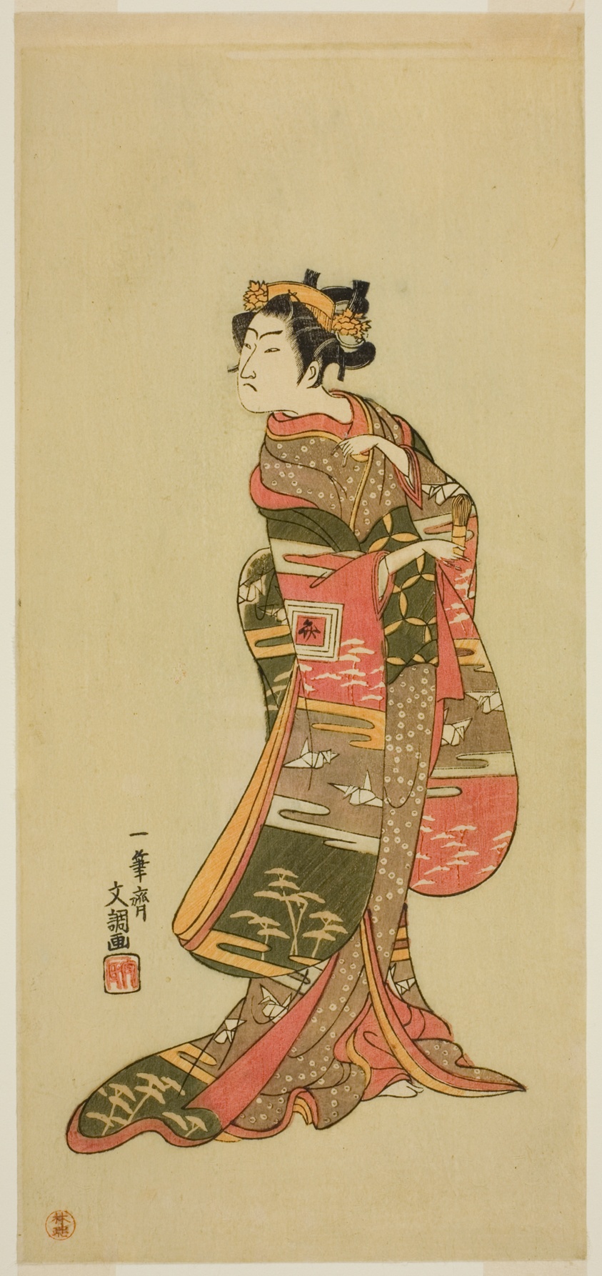 The Actor Ichikawa Benzo in an Unidentified Role