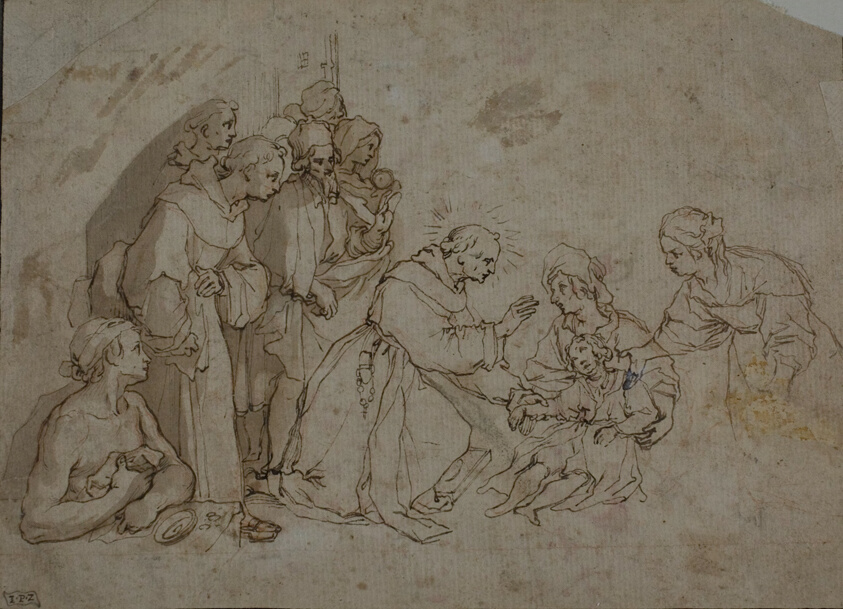 Study for Miracle of Saint Bernardino of Siena