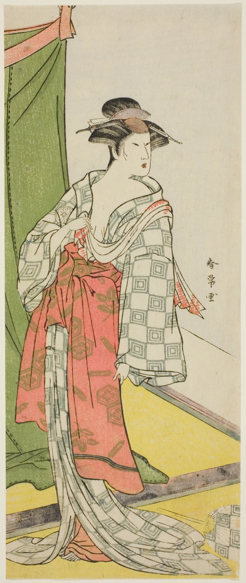 Actor Segawa Kikunojо̄ III as a Beauty in a Summer Kimono