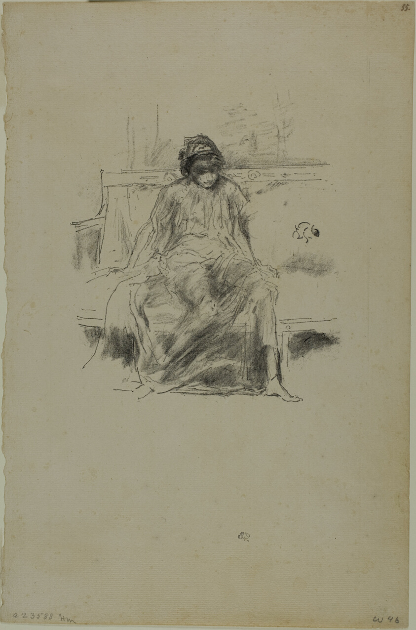 The Draped Figure, Seated