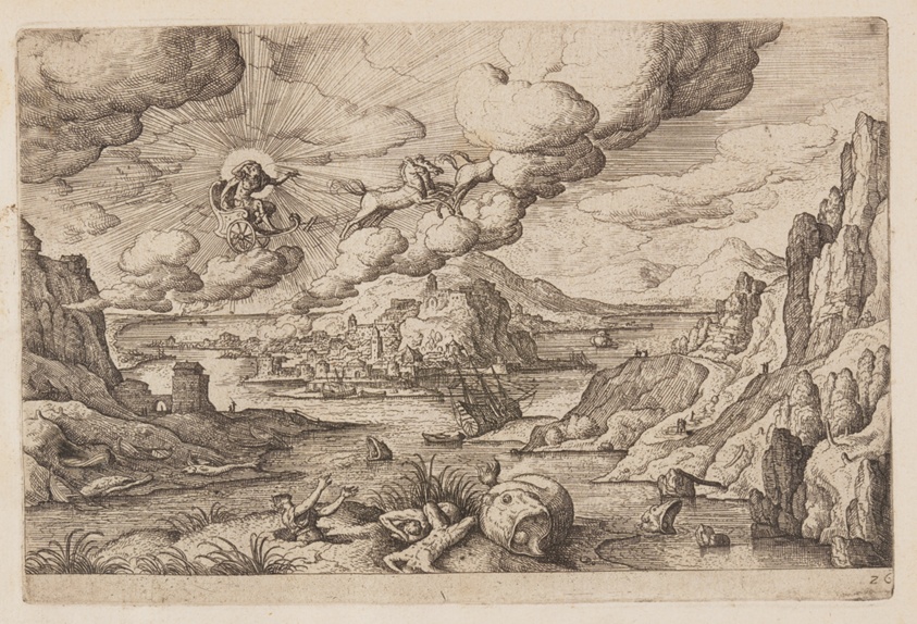 Plate 26, from Landscapes with Scenes from the Old and New Testament and Ovid’s Metamorphoses