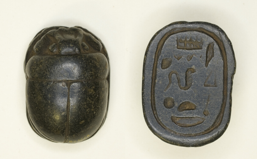 Scarab: Hieroglyphs