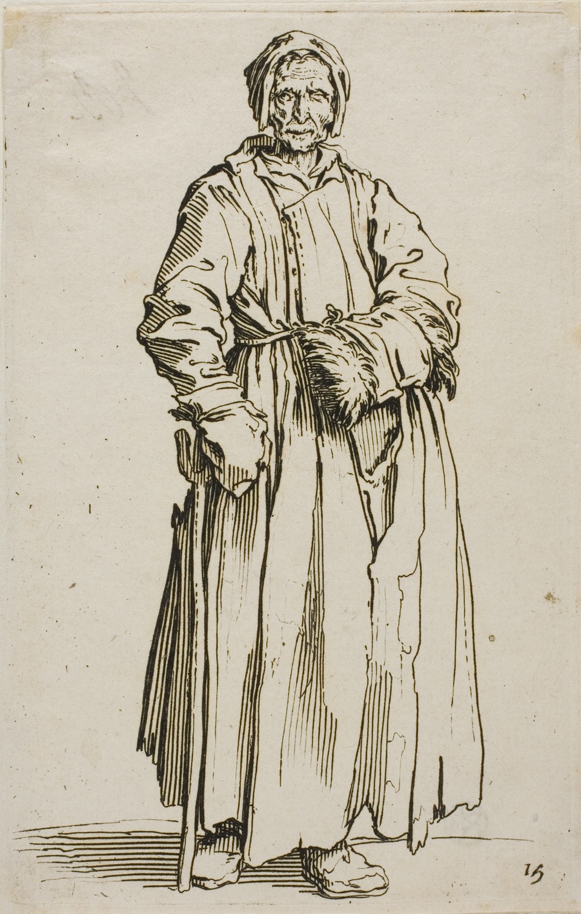 The One-Eyed Woman, plate fifteen from The Beggars