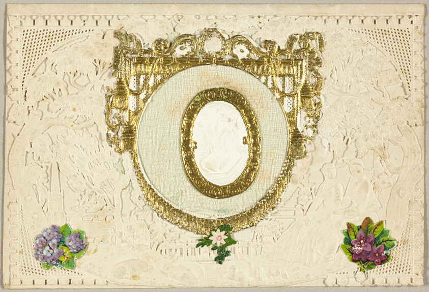 Untitled Valentine (Woman in Profile)