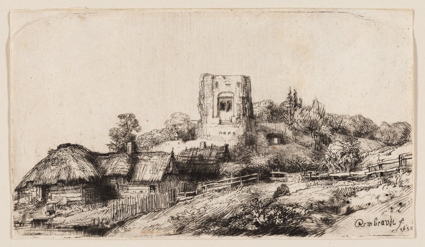 Landscape with a Square Tower