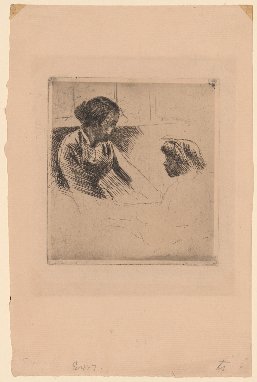 Susan and Child Facing each Other