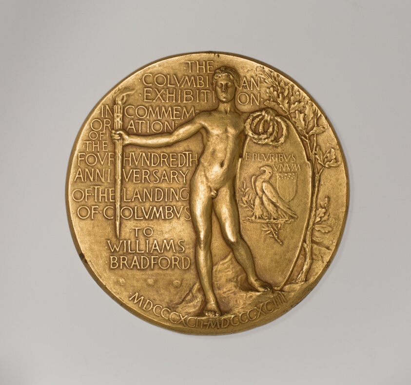 World's Columbian Exposition Commemorative Presentation Medal