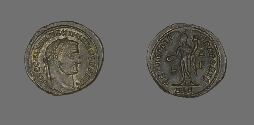 As (Coin) Potraying Emperor Galerius