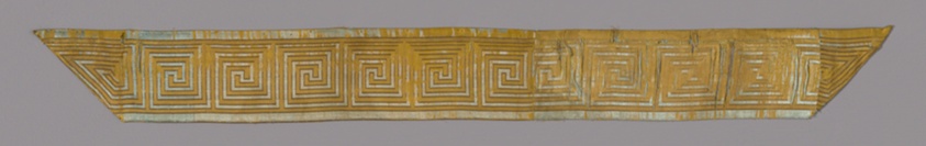 Section of Border from Thanka (Religious Picture)