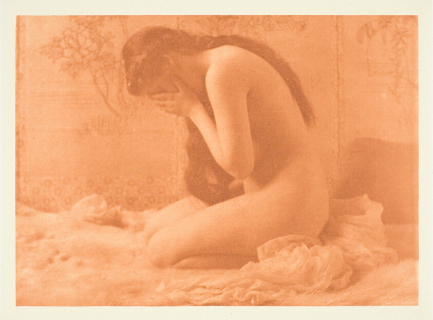 Weeping Magdalen, No. 5 from the portfolio "American Pictorial Photography, Series I" (1899); edition 146/150