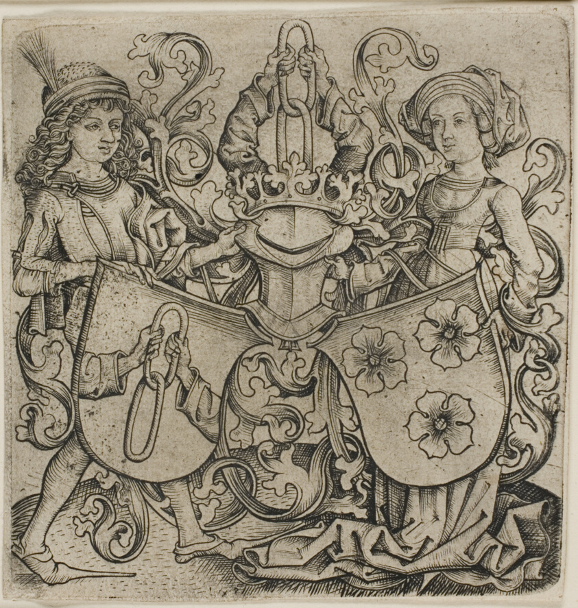 Coat of Arms of Rohrbach and Eilge von Holzhausen