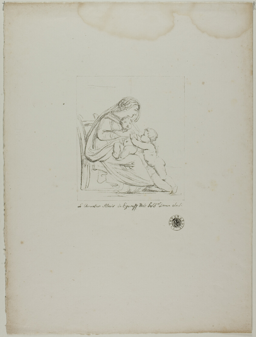 Seated Virgin