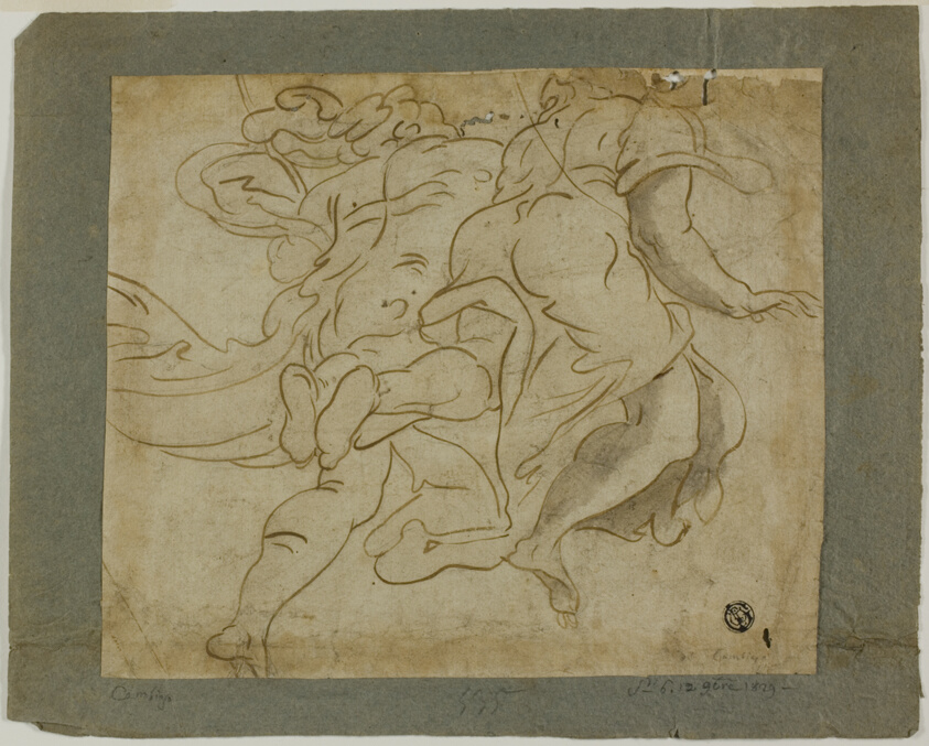Two Figures Ascending
