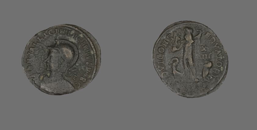 Follis (Coin) Portraying Emperor Licinius