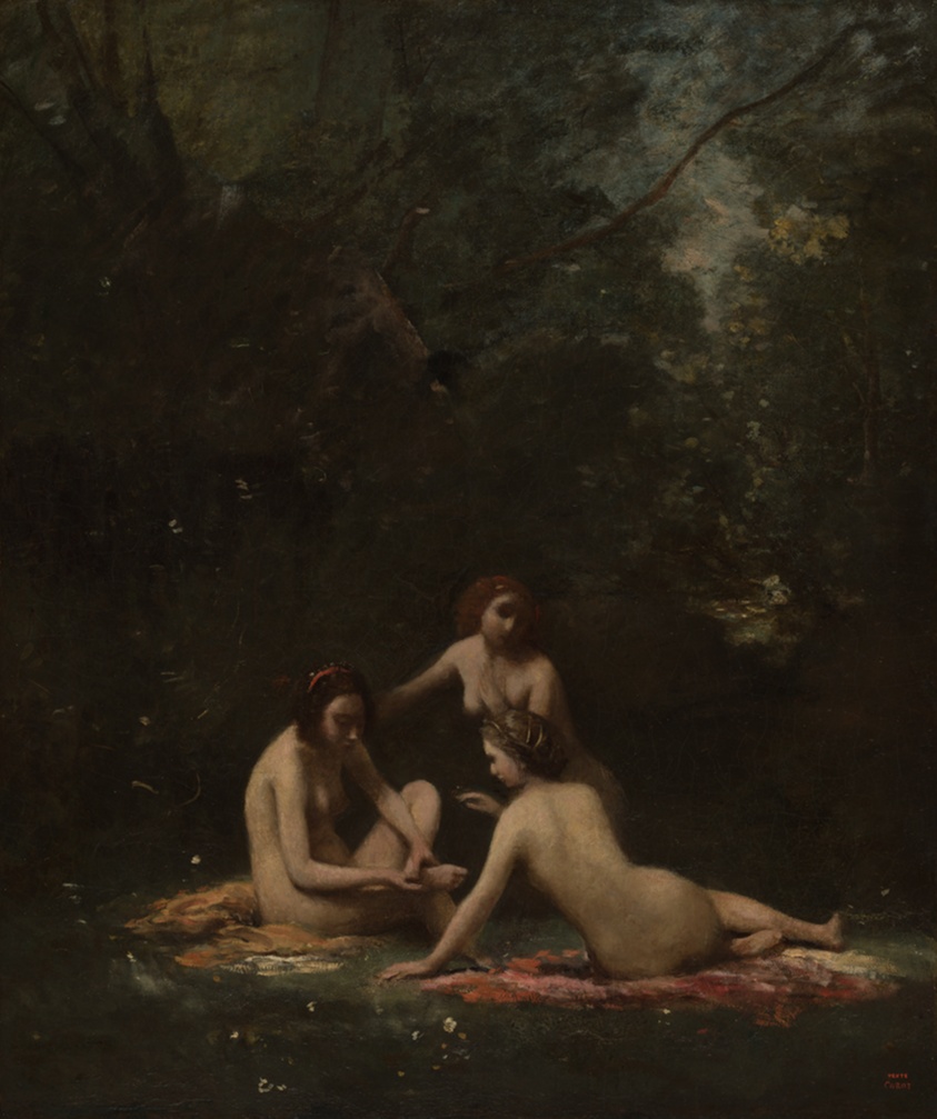 Nymphs Leaving the Bath