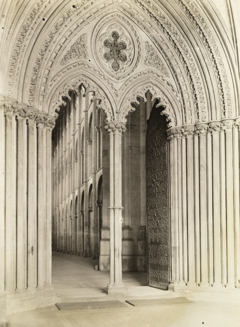 Ely Cathedral: Galilee Porch, Door into Nave