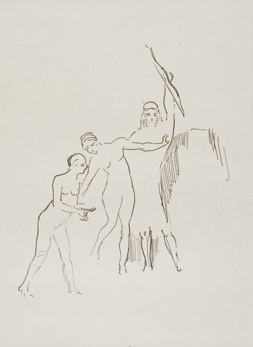 Immediately Three Goddesses Arise, plate 11 of 24