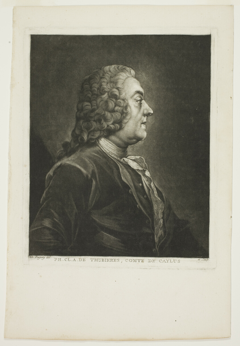 Philippe Claude Tubières, Comte de Caylus