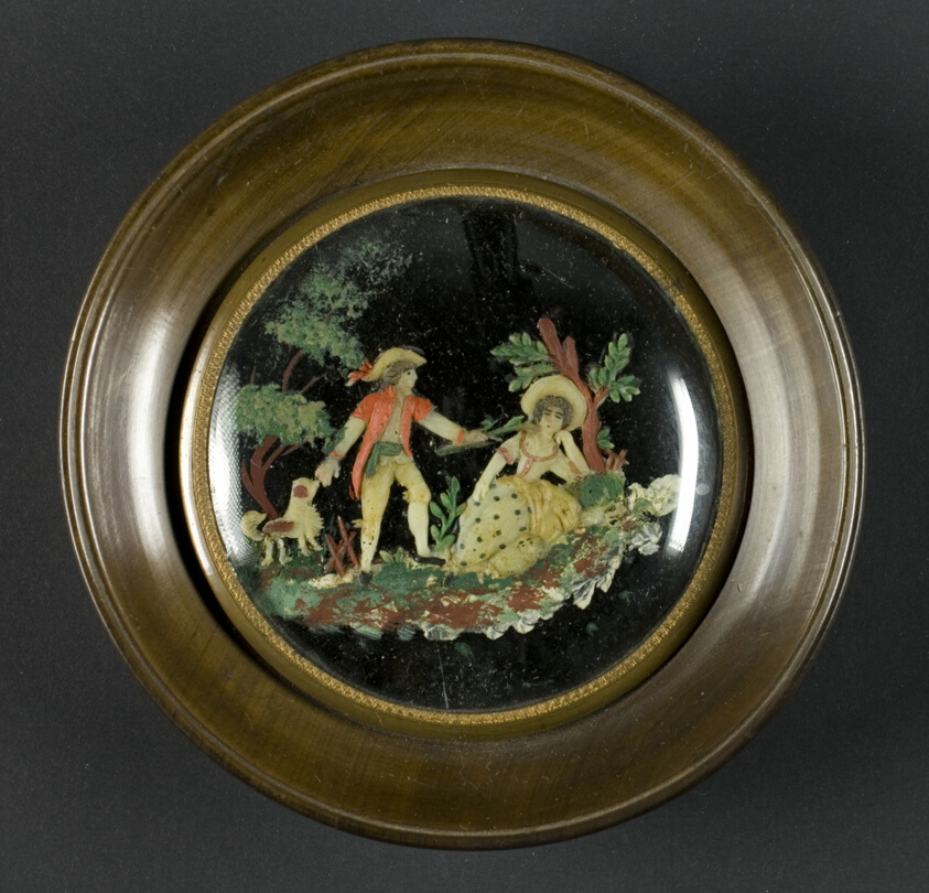 Rustic Scene with Two Figures