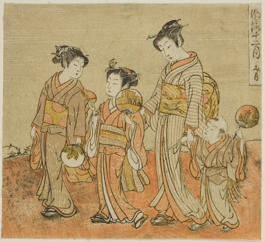 The Seventh Month (Fumizuki), from the series "Fashionable Twelve Months (Furyu juni tsuki)"