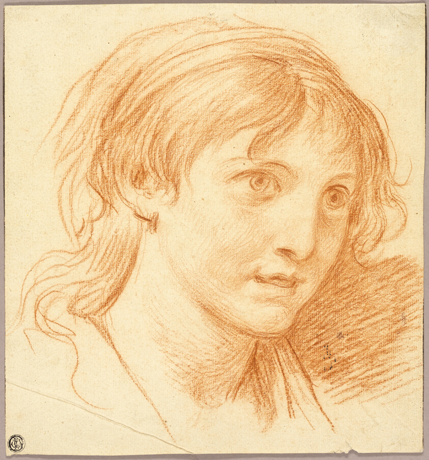 Head of a Girl with Fixed Eyes