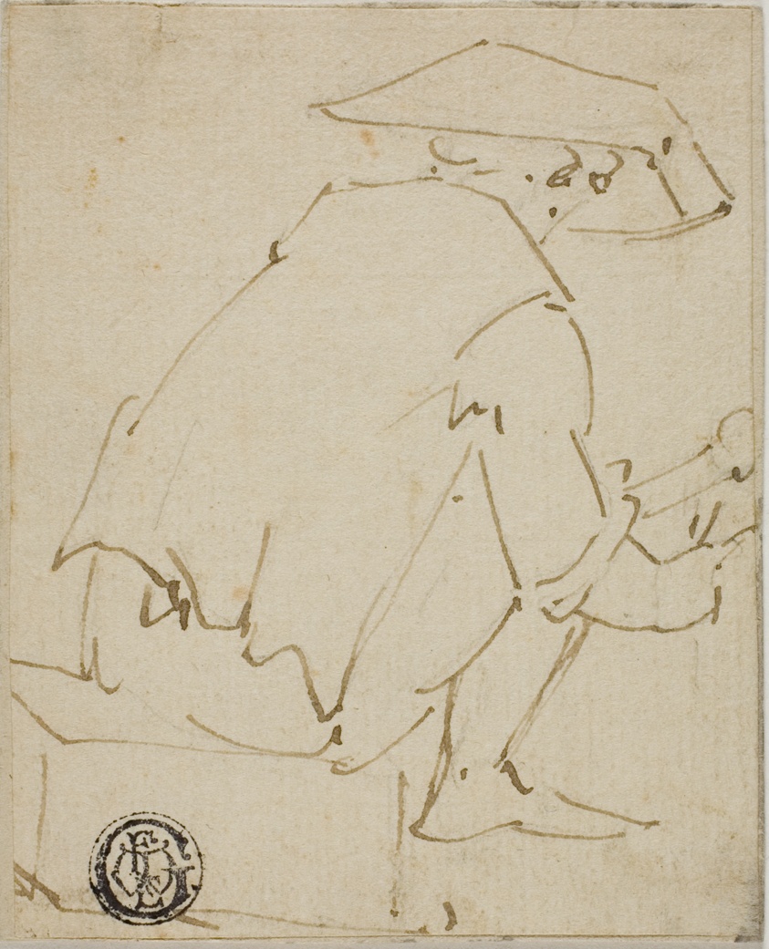 Seated Man Seen from the Back