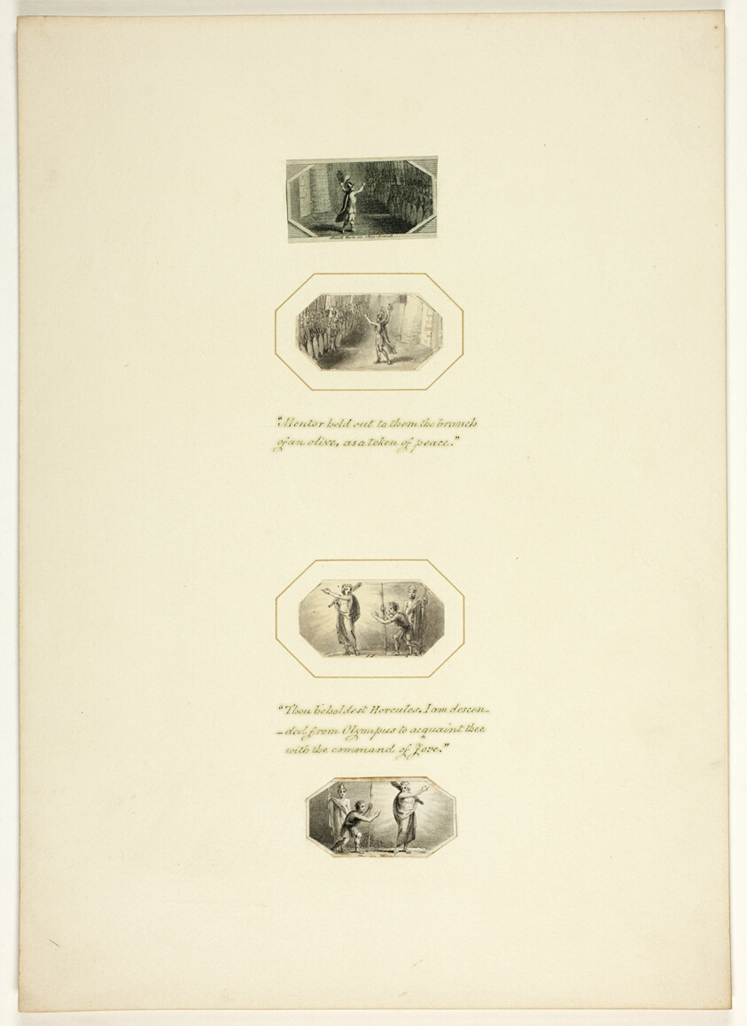 Study for a plate from Telemachus
