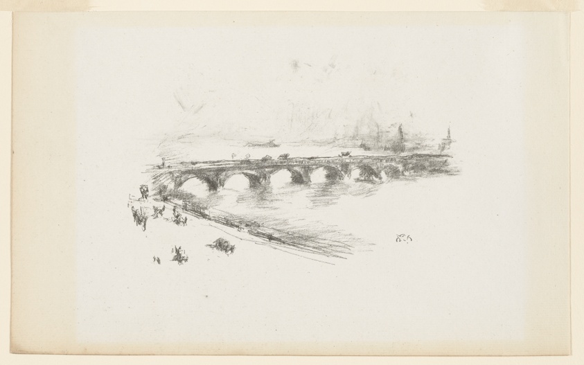 Evening, Little Waterloo Bridge