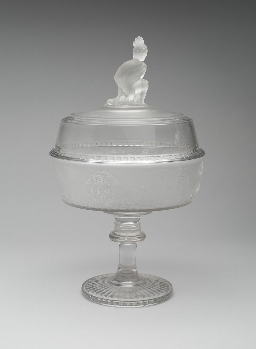 Pioneer Covered Compote
